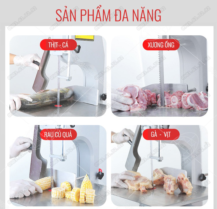Hướng Dẫn Sử Dụng, Vệ Sinh, Thay Lưỡi Máy Cưa Xương Thịt Đúng Cách