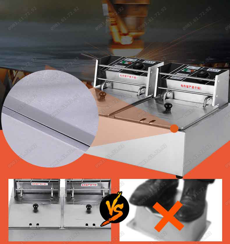 Bếp chiên nhúng điện có tốt không?