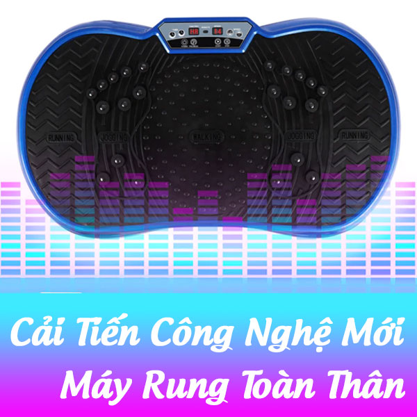 Cải tiến mới của máy rung lắc toàn thân Điện Máy Thể Thao