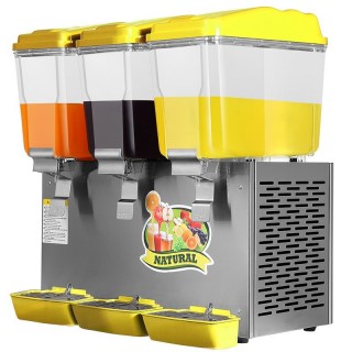 Máy Làm Mát Nước Trái Cây 3 Ngăn Loại Phun