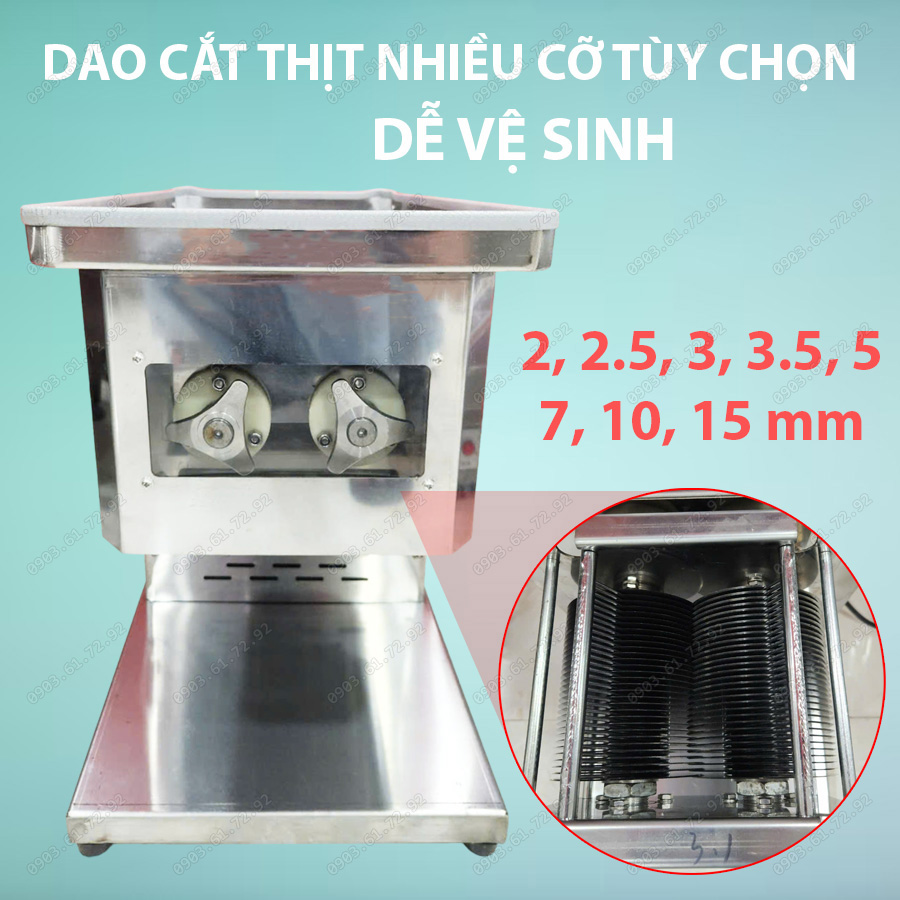 máy cắt thịt đa năng qx260 1500w giá rẻ