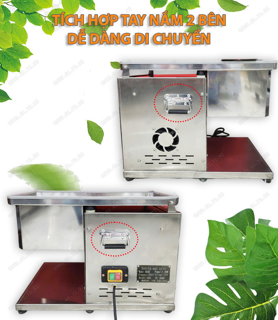 máy cắt thịt đa năng qx260 1500w giá rẻ