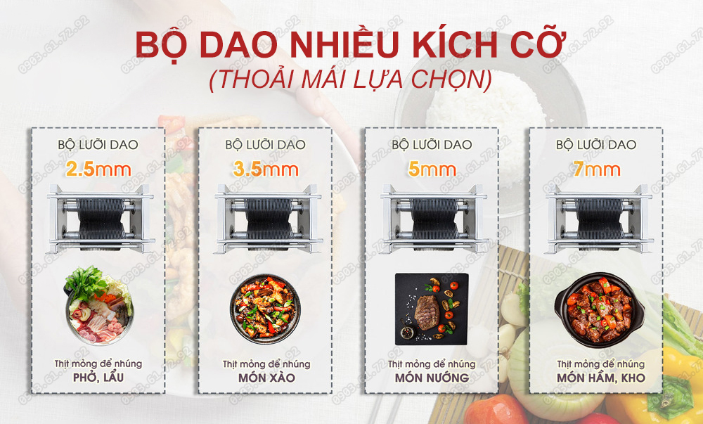 máy cắt thịt sống đa năng giá rẻ DQ8