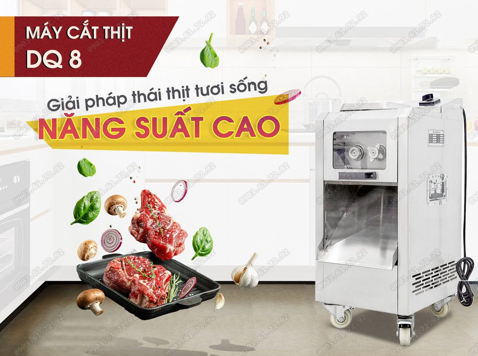 máy cắt thịt sống đa năng giá rẻ DQ8