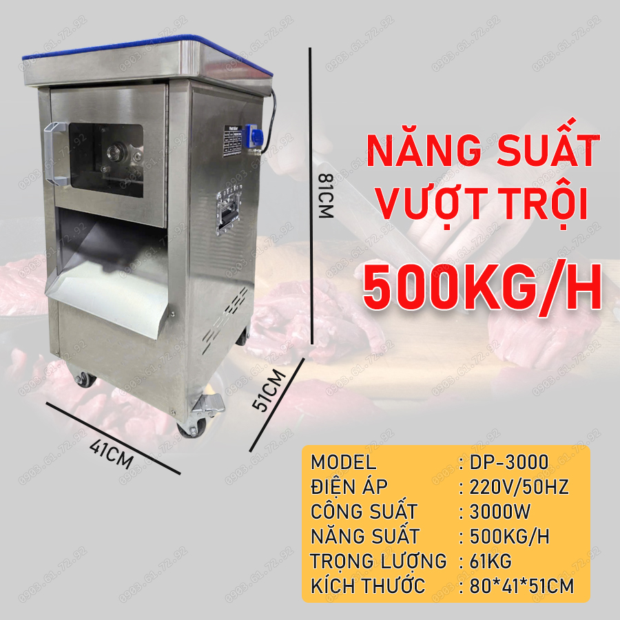 máy cắt thịt DP-3000