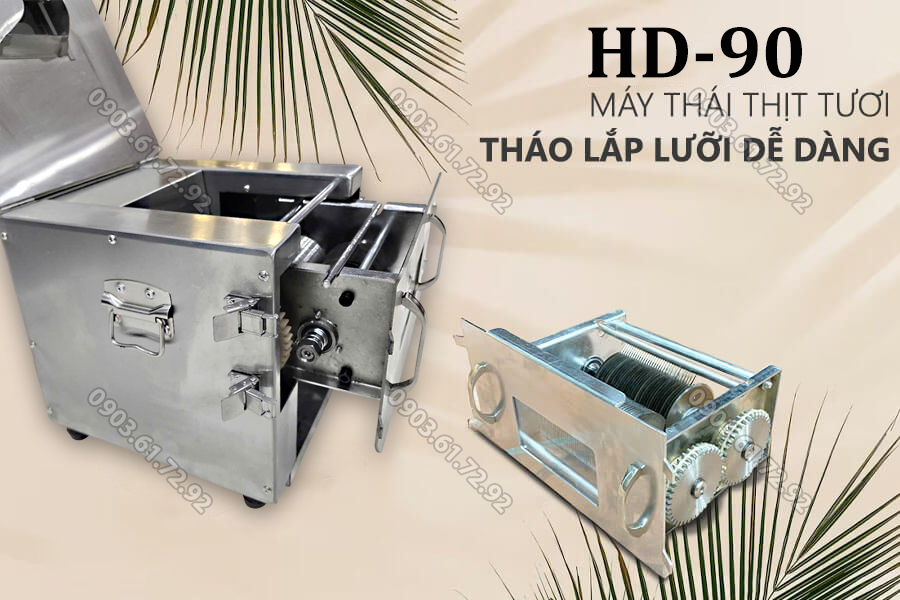 máy cắt thịt thái thịt HD-90