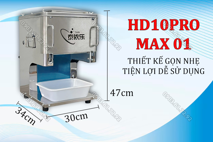 máy thái thịt cắt thịt HD10PRO MAX 01