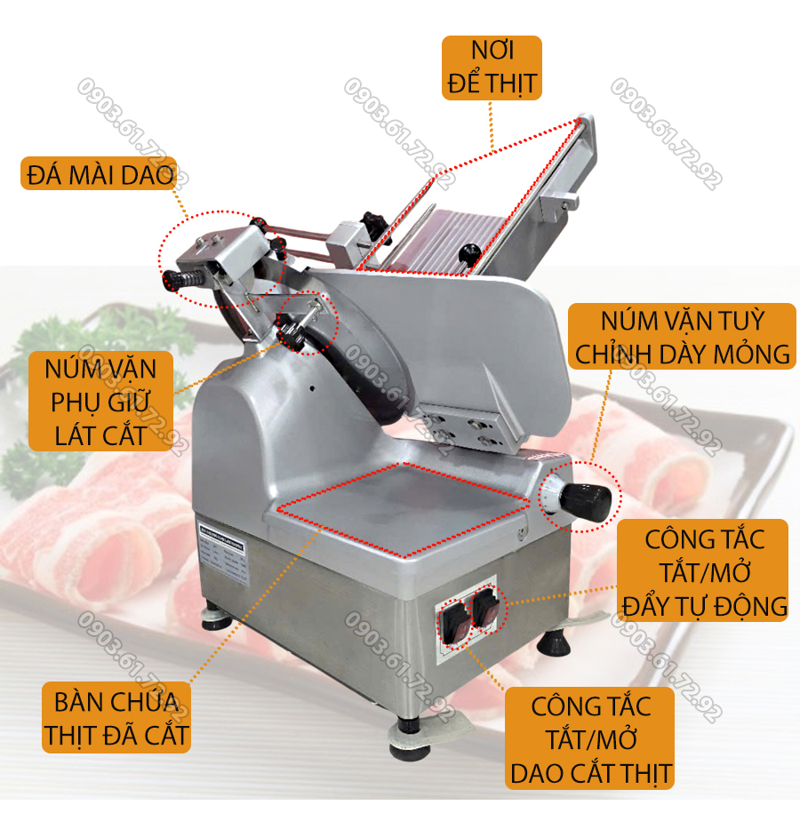 máy cắt thịt tự động msa-300s