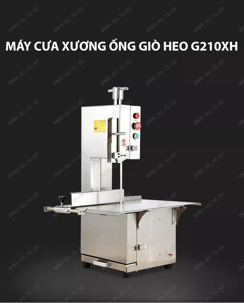 m&aacute;y cưa xương ống gi&ograve; heo g210xh