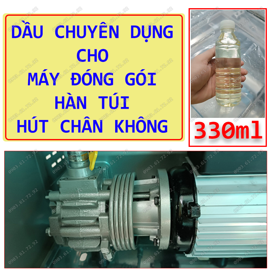 dầu chuyên dụng thay hco máy đóng gói hút chân không