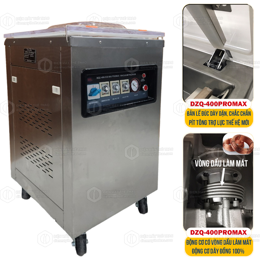 máy đóng gói hút chân không dzq 400promax