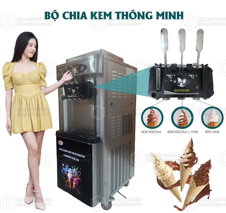 máy làm kem tươi g1