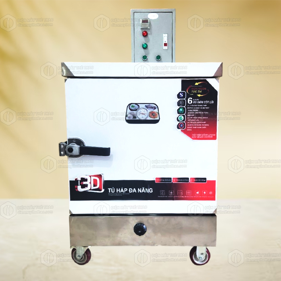 tủ hấp đa năng cao cấp 6 khay