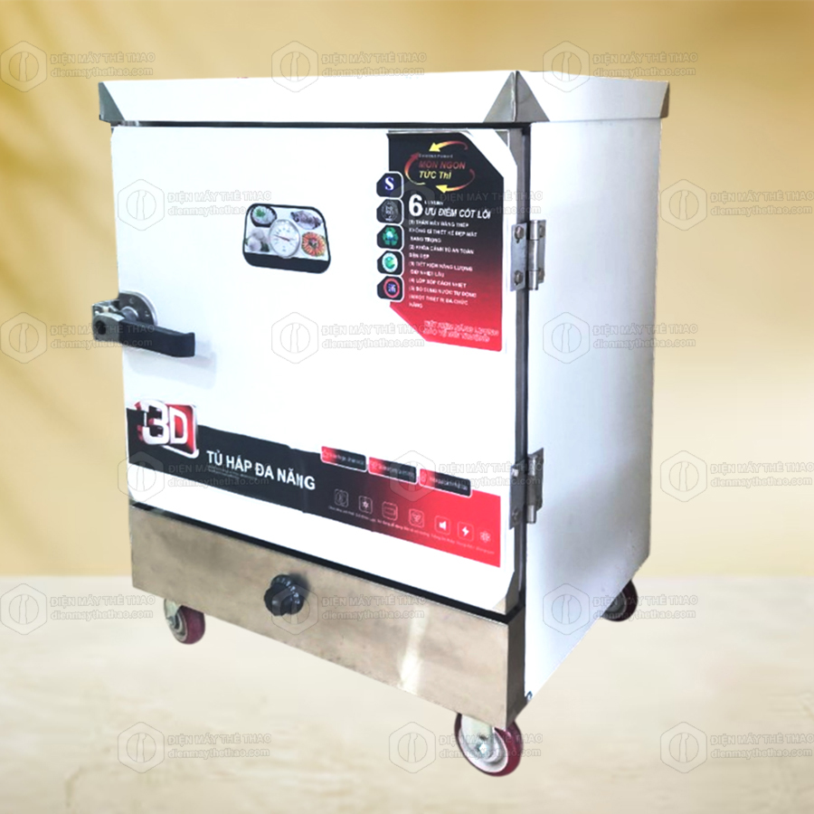 tủ hấp đa năng cao cấp 6 khay