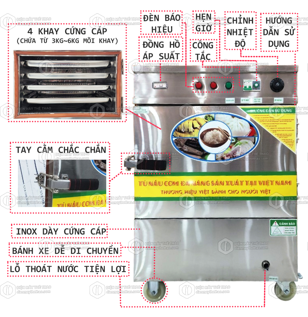 tủ hấp đa năng vn4