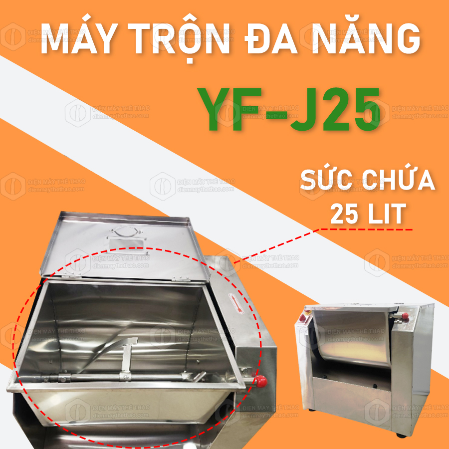 máy trộn thực phẩm đa năng 25kg YF-J25
