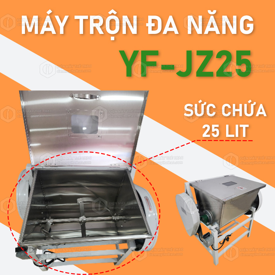 máy trộn thực phẩm 25kg YF-JZ25