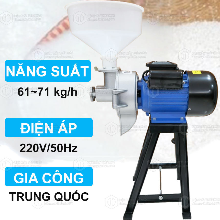 máy xay bột gạo nước tashins 2.200w