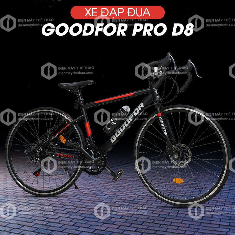 xe đạp đua khung nhôm Pro D8